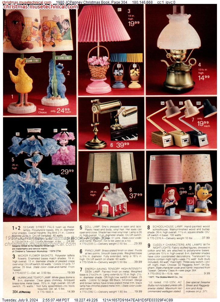 1980 JCPenney Christmas Book, Page 304