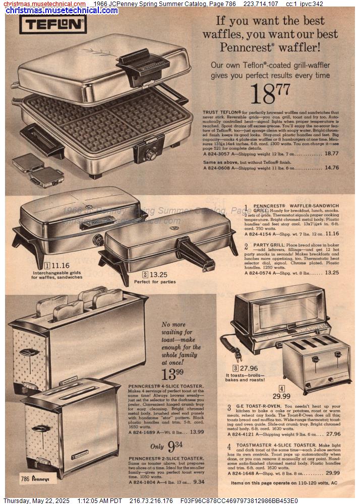 1966 JCPenney Spring Summer Catalog, Page 786