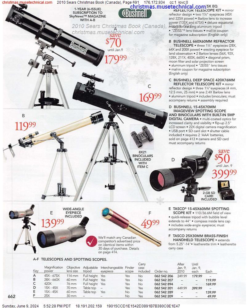 2010 Sears Christmas Book (Canada), Page 691