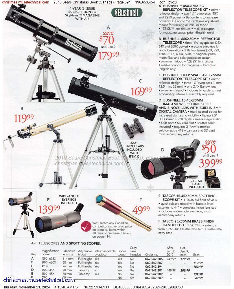 2010 Sears Christmas Book (Canada), Page 691