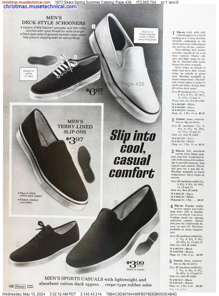 1973 Sears Spring Summer Catalog, Page 438
