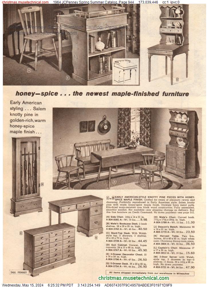 1964 JCPenney Spring Summer Catalog, Page 944