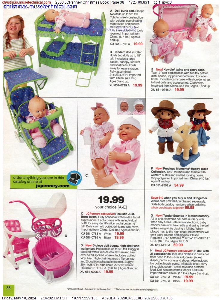 2000 JCPenney Christmas Book, Page 38