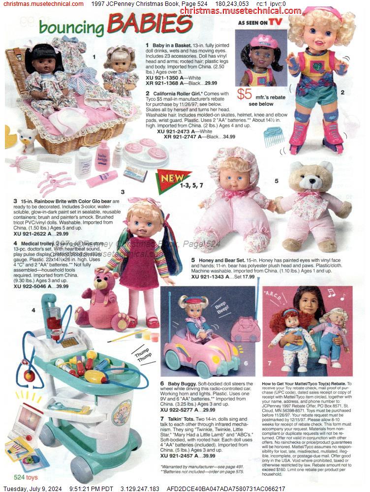 1997 JCPenney Christmas Book, Page 524