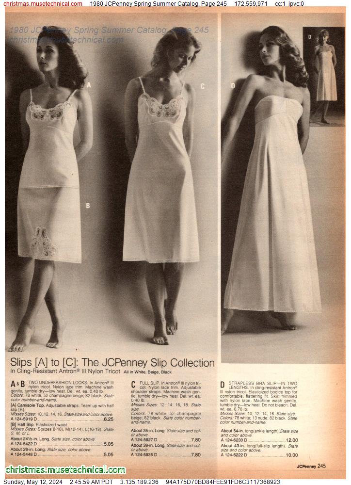 1980 JCPenney Spring Summer Catalog, Page 245