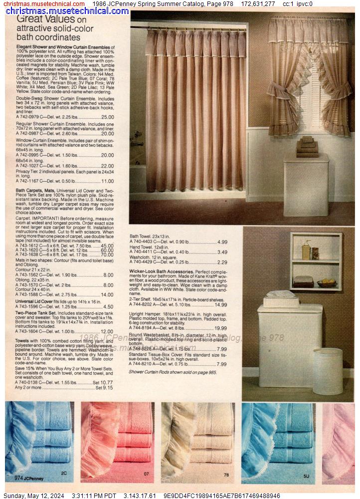1986 JCPenney Spring Summer Catalog, Page 978