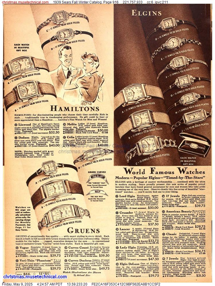 1939 Sears Fall Winter Catalog, Page 916