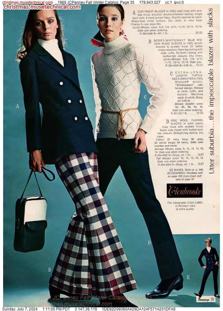 1969 JCPenney Fall Winter Catalog, Page 35