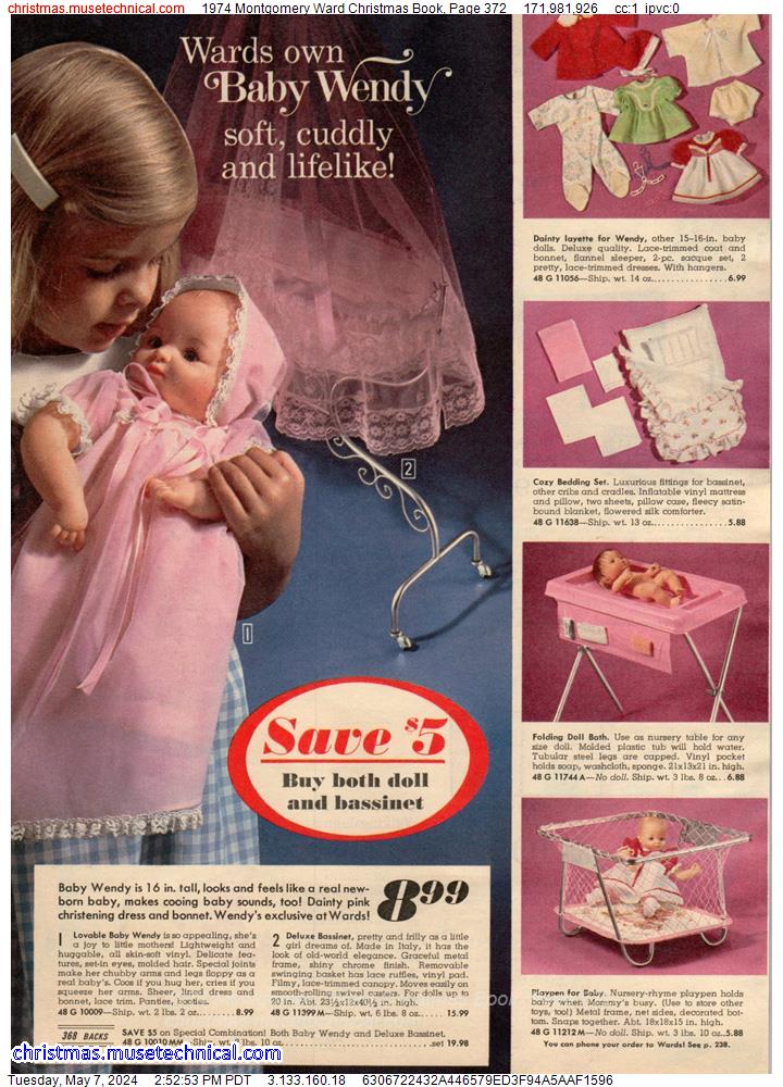 1974 Montgomery Ward Christmas Book, Page 372