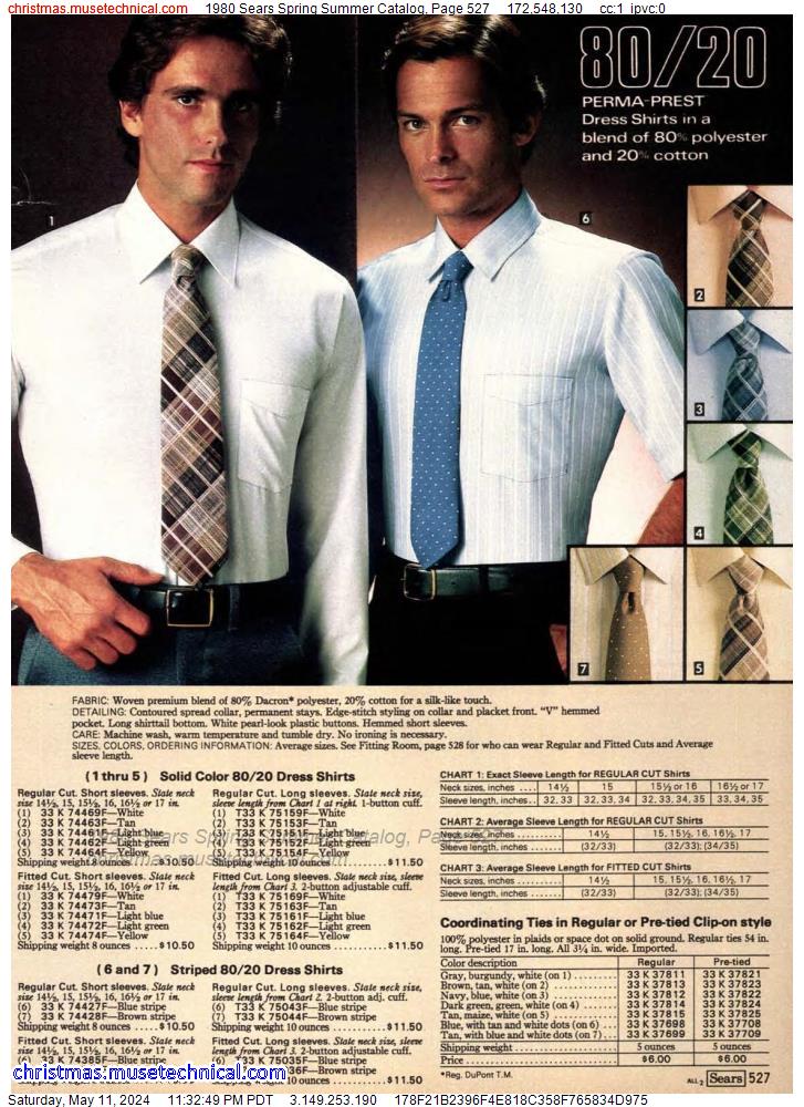 1980 Sears Spring Summer Catalog, Page 527