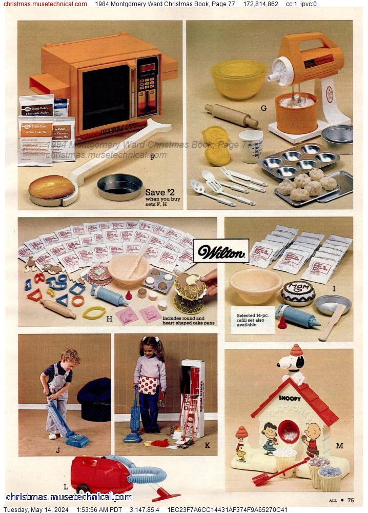 1984 Montgomery Ward Christmas Book, Page 77
