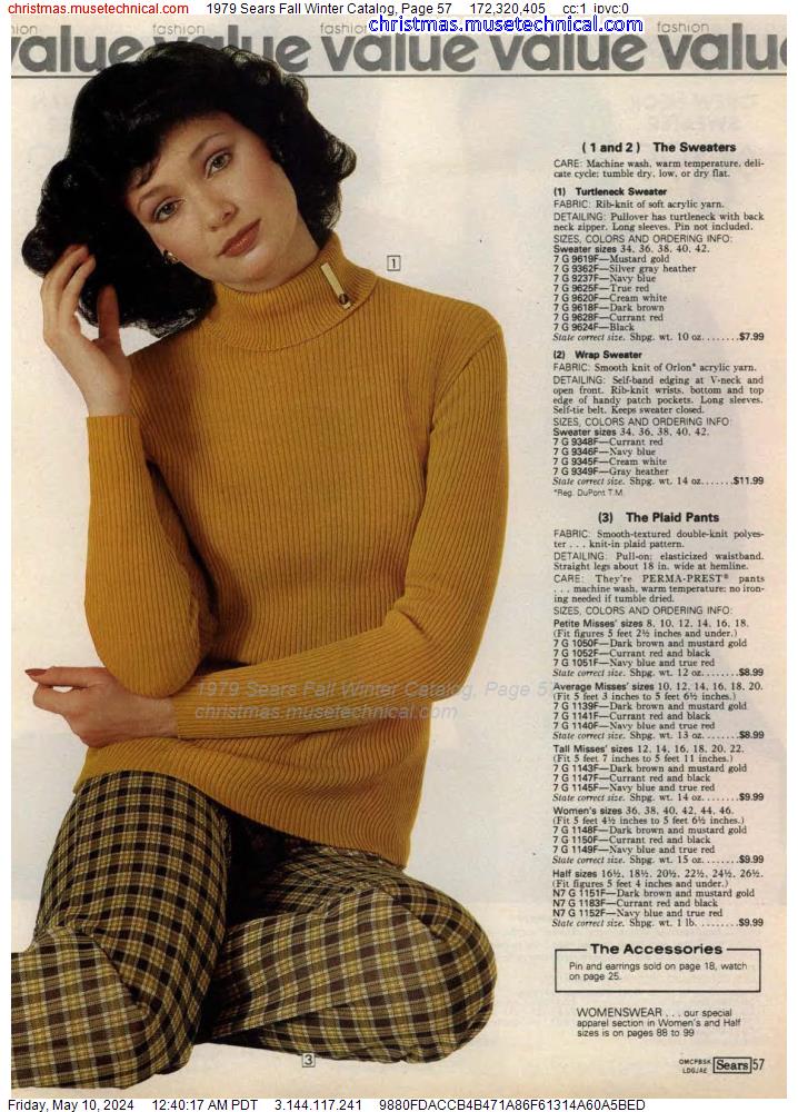 1979 Sears Fall Winter Catalog, Page 57
