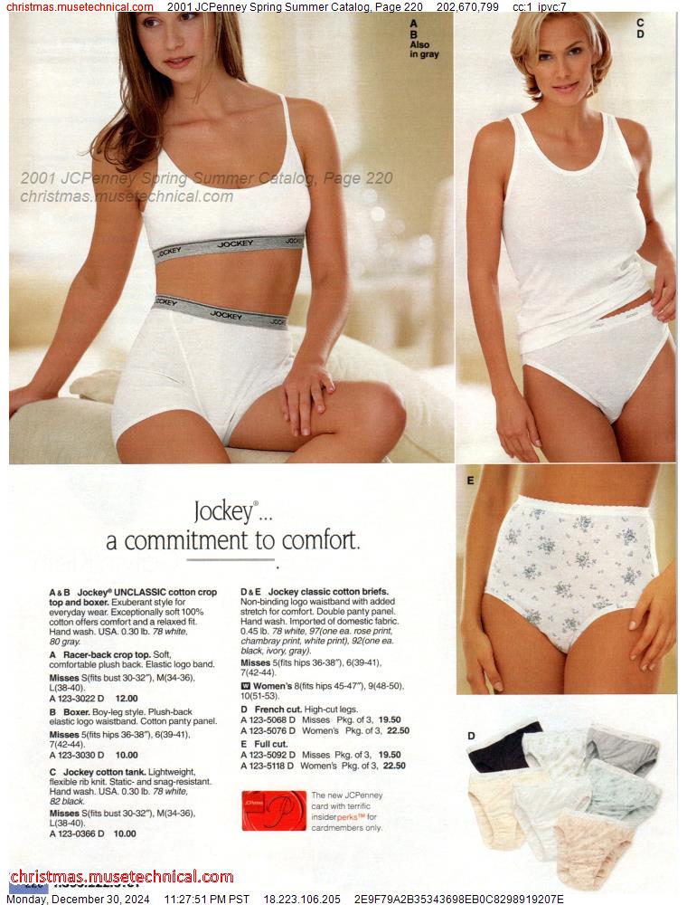 2001 JCPenney Spring Summer Catalog, Page 220