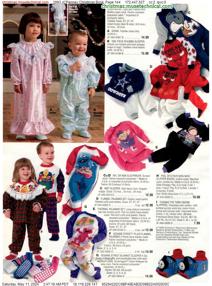1993 JCPenney Christmas Book, Page 144
