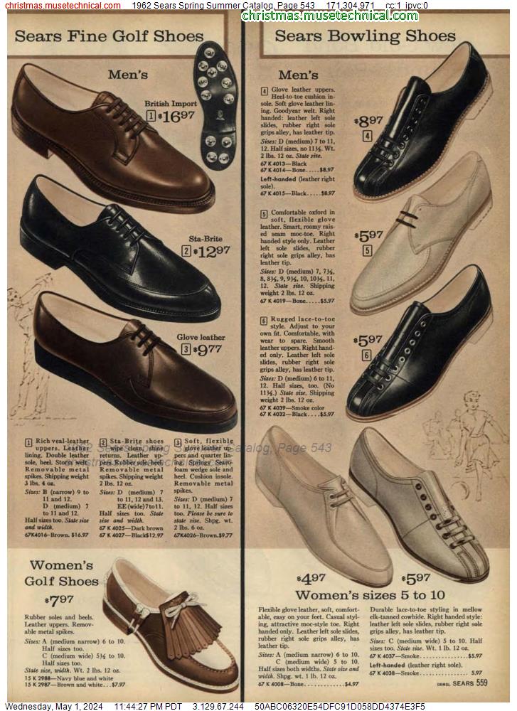 1962 Sears Spring Summer Catalog, Page 543