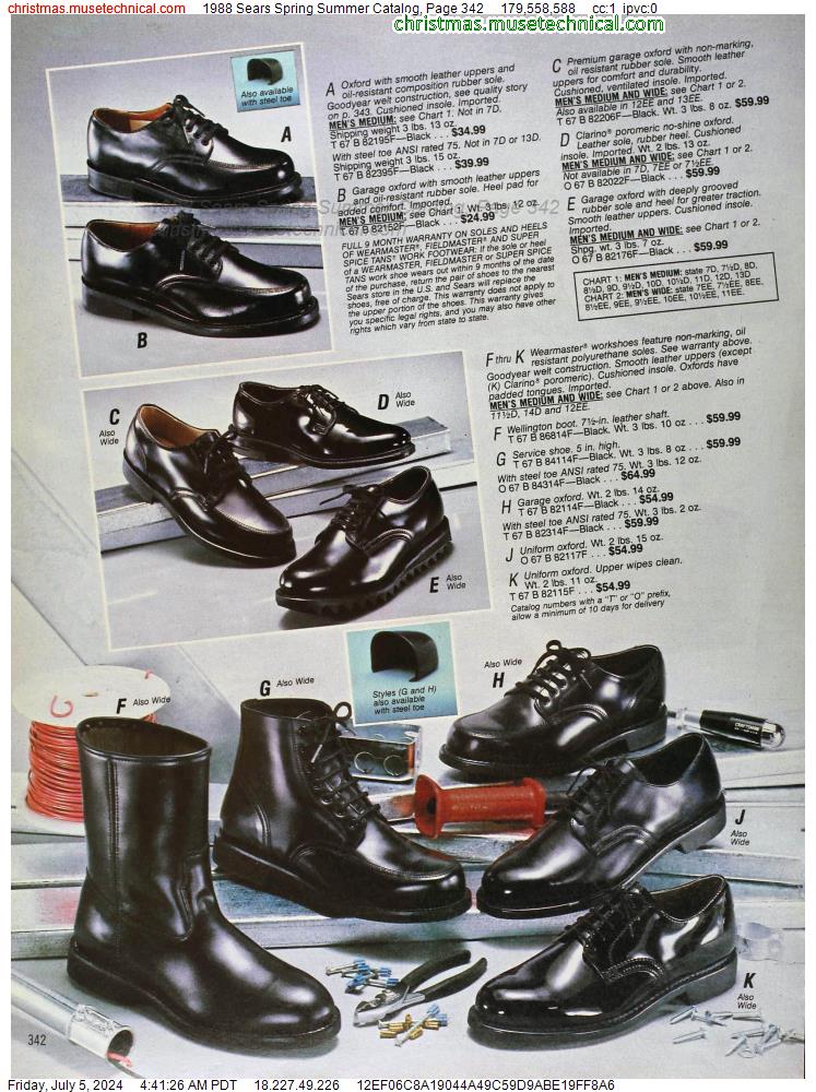 1988 Sears Spring Summer Catalog, Page 342
