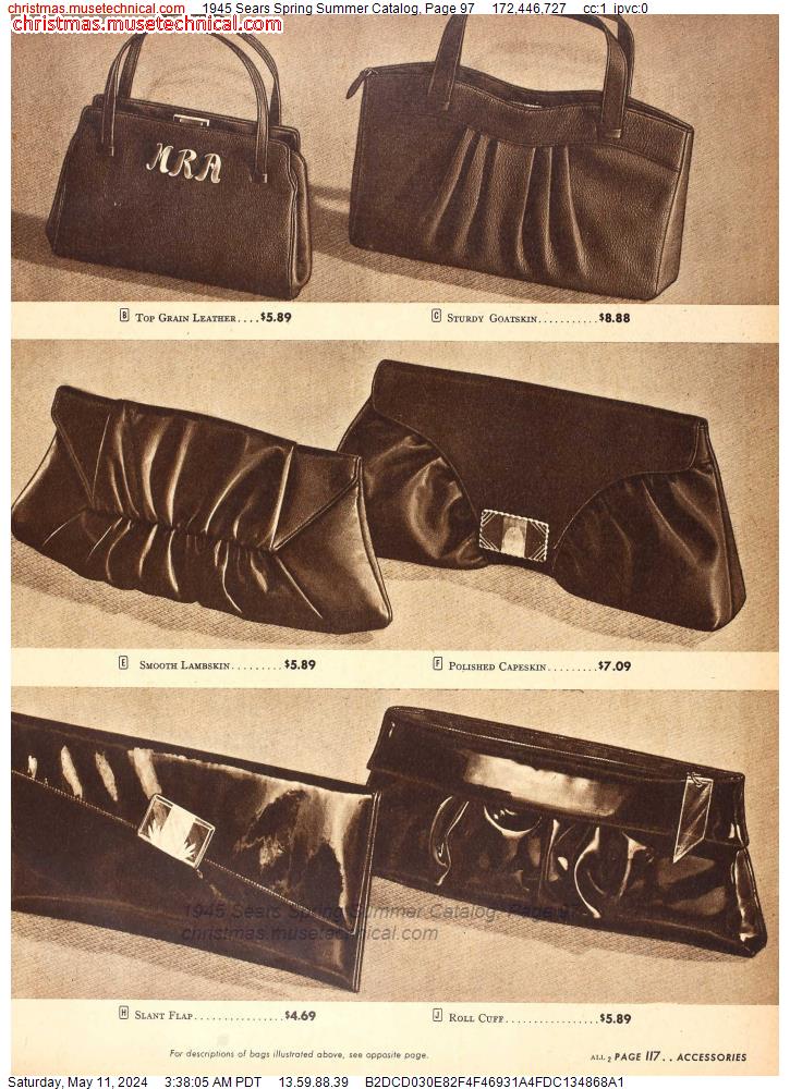 1945 Sears Spring Summer Catalog, Page 97