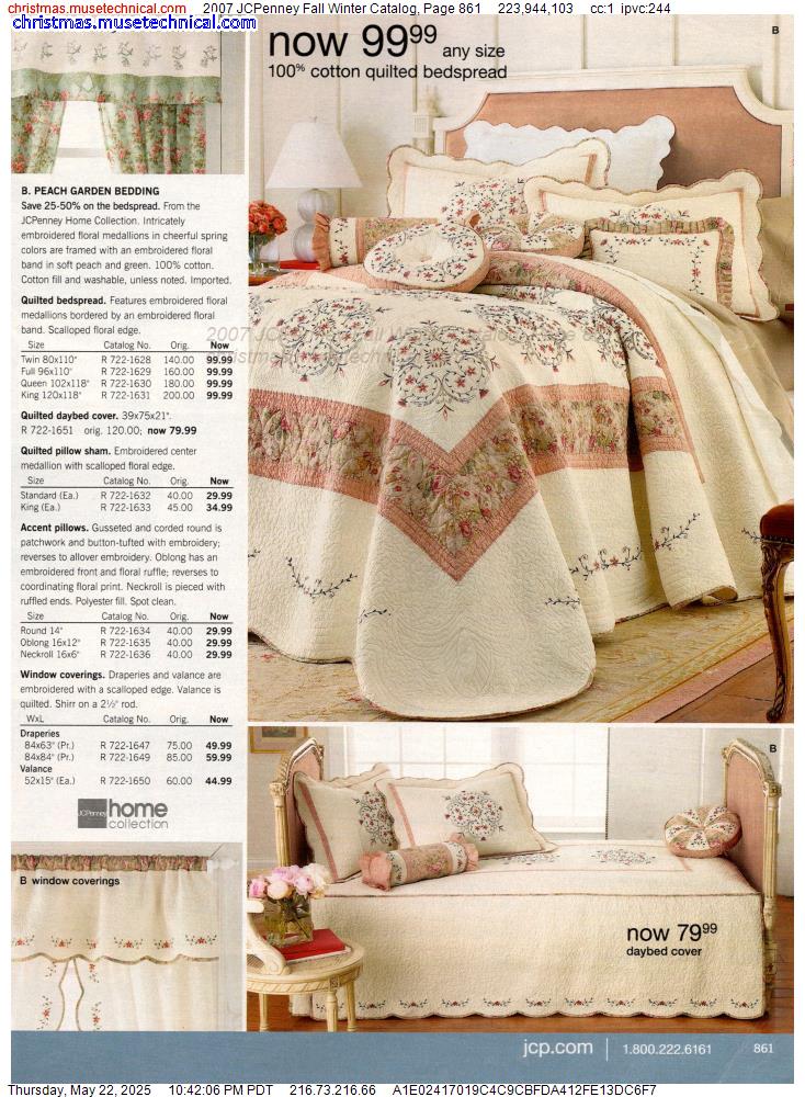 2007 JCPenney Fall Winter Catalog, Page 861