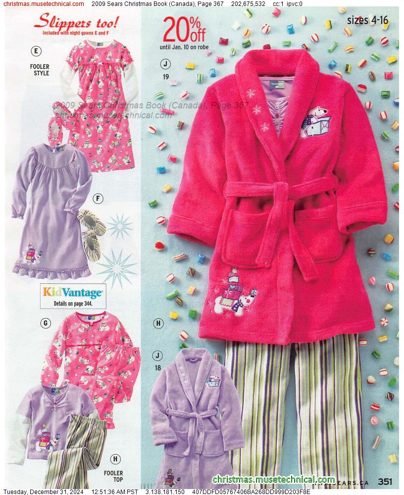 2009 Sears Christmas Book (Canada), Page 367