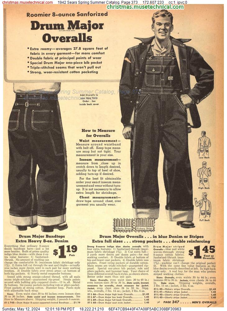 1942 Sears Spring Summer Catalog, Page 373