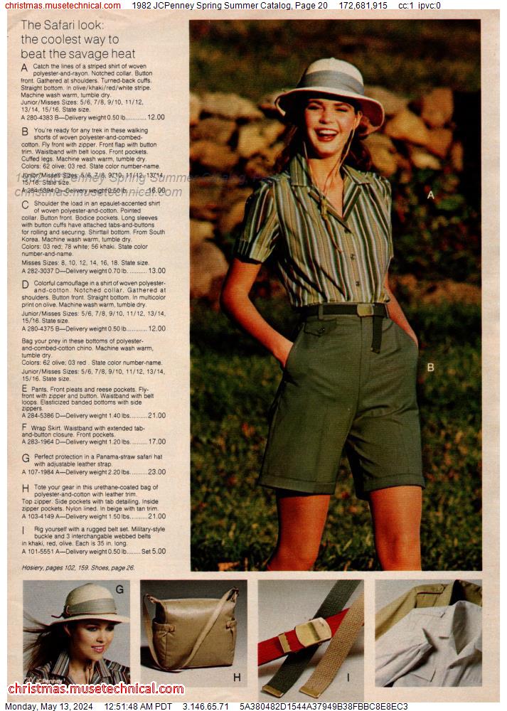 1982 JCPenney Spring Summer Catalog, Page 20