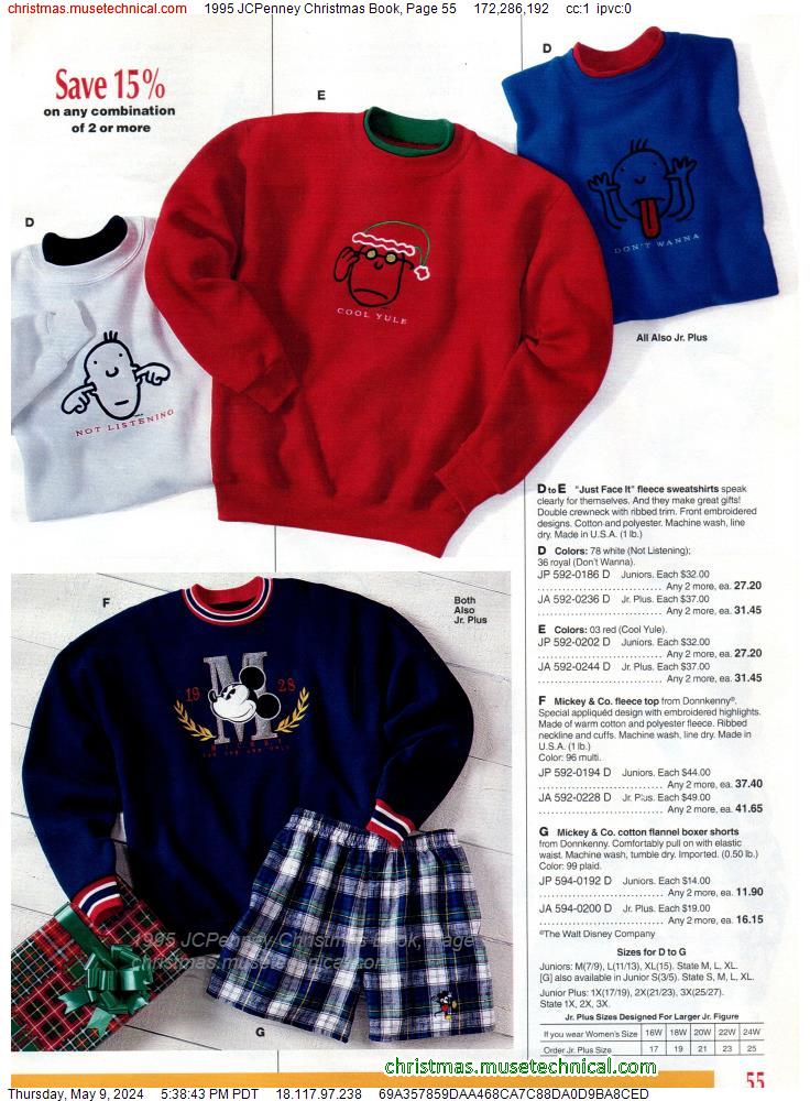 1995 JCPenney Christmas Book, Page 55