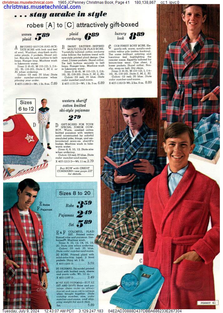 1965 JCPenney Christmas Book, Page 41