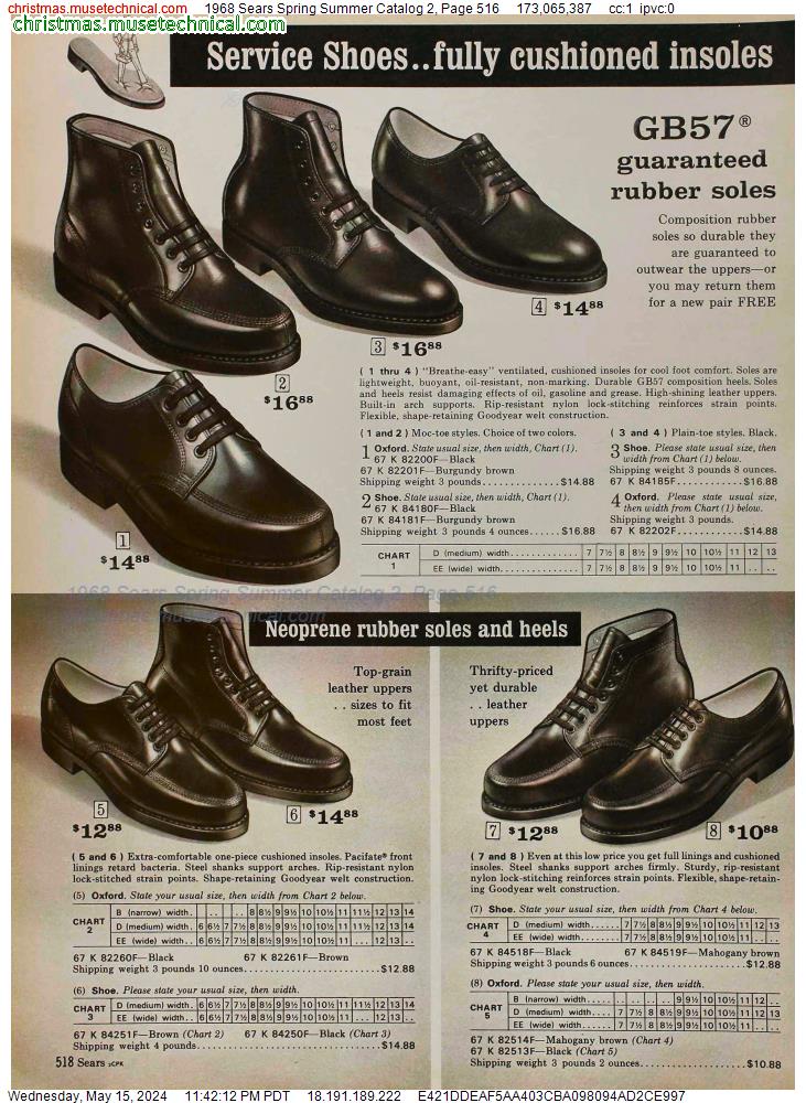 1968 Sears Spring Summer Catalog 2, Page 516