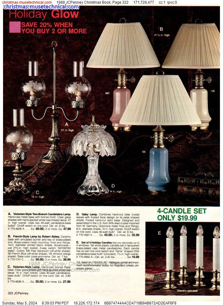 1988 JCPenney Christmas Book, Page 322