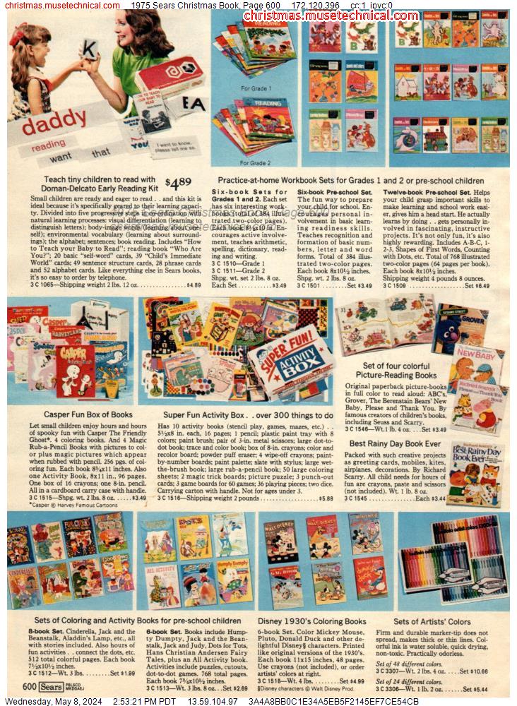 1975 Sears Christmas Book, Page 600