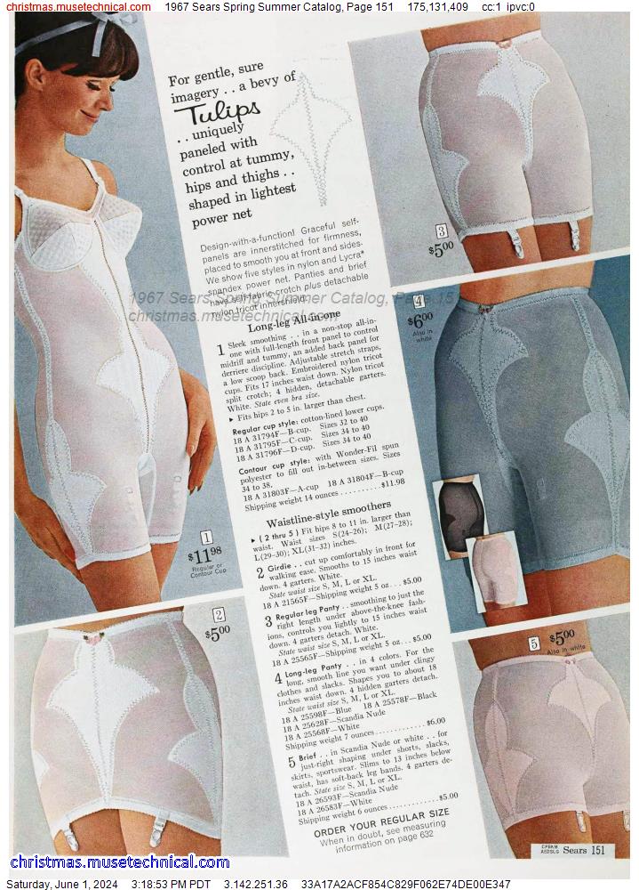 1967 Sears Spring Summer Catalog, Page 151