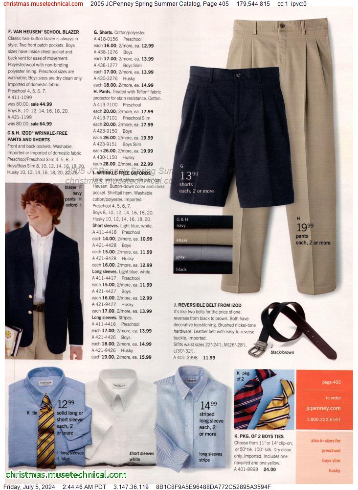 2005 JCPenney Spring Summer Catalog, Page 405