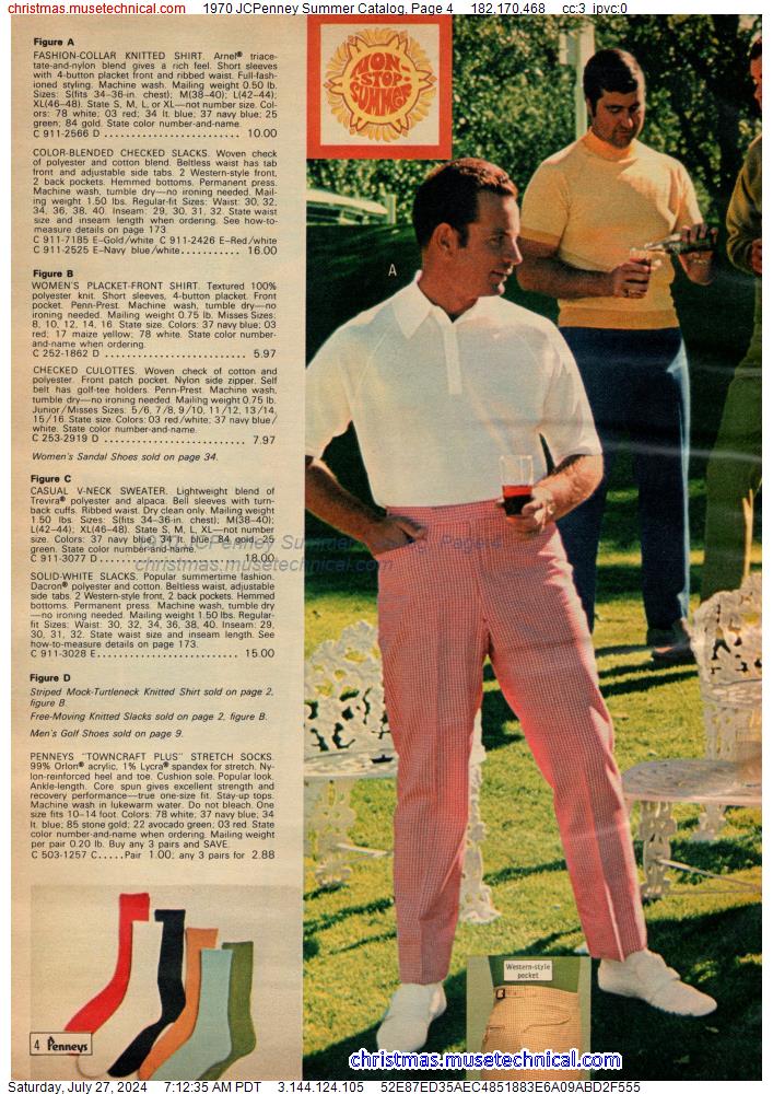 1970 JCPenney Summer Catalog, Page 4