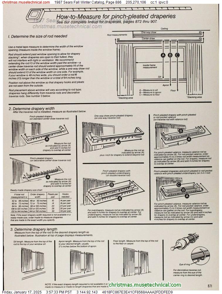 1987 Sears Fall Winter Catalog, Page 886