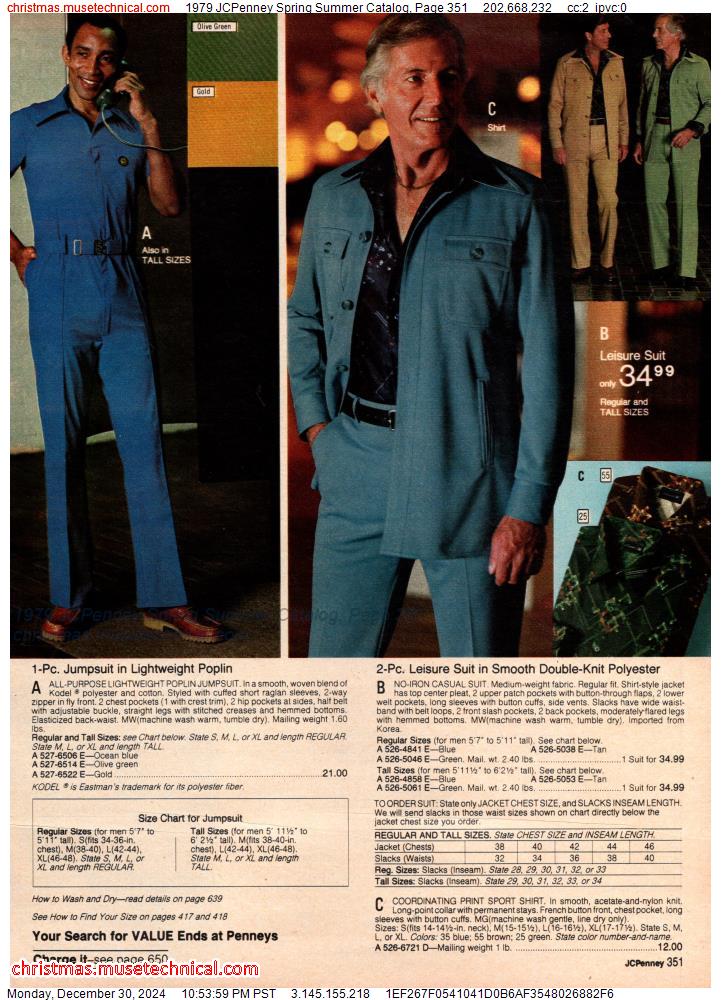 1979 JCPenney Spring Summer Catalog, Page 351