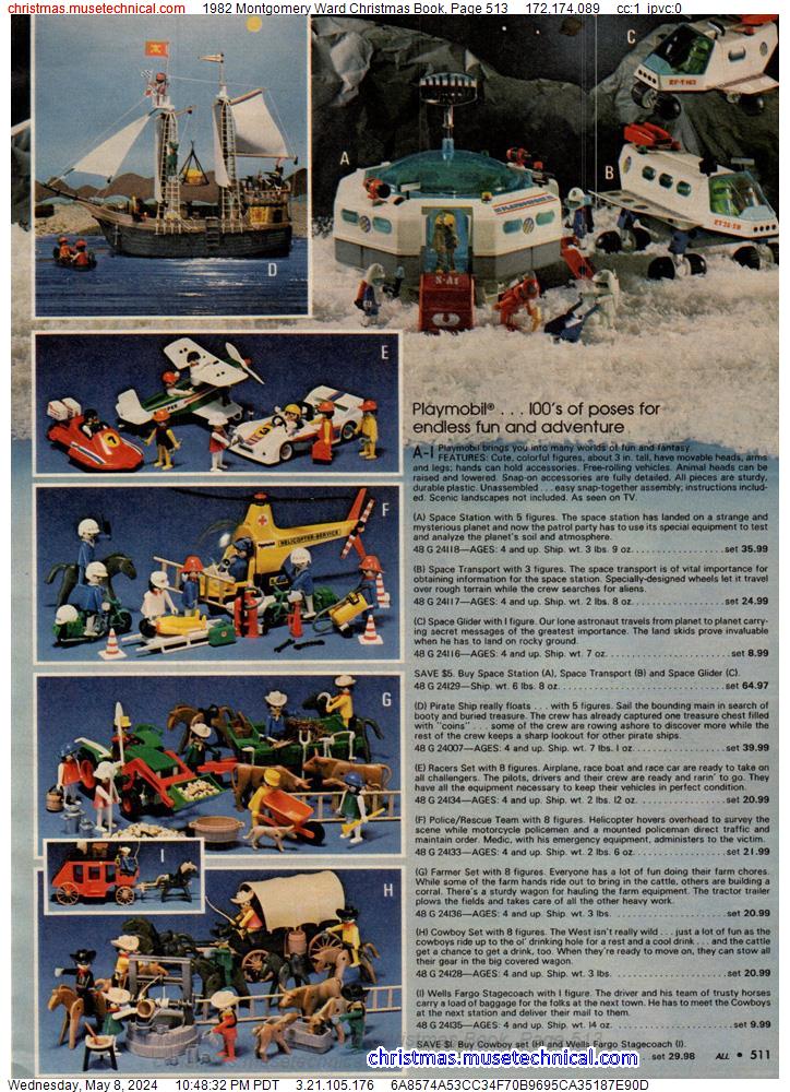 1982 Montgomery Ward Christmas Book, Page 513