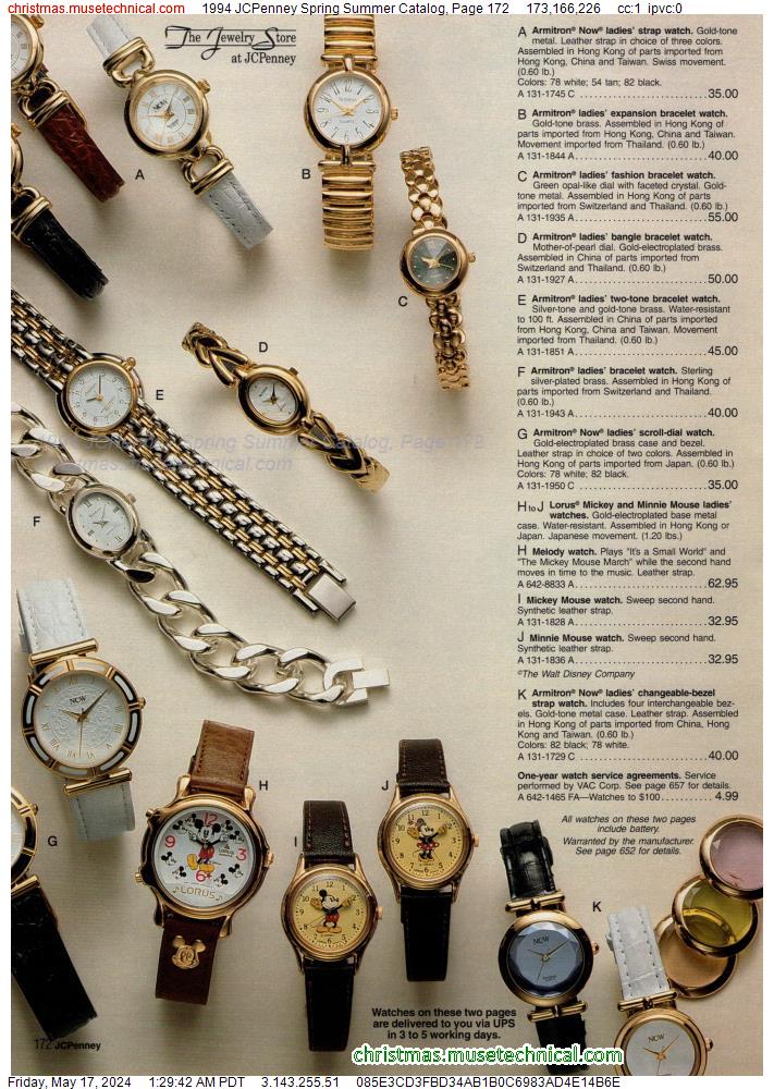 1994 JCPenney Spring Summer Catalog, Page 172
