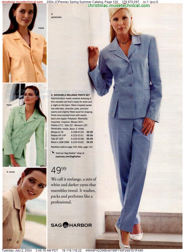 2004 JCPenney Spring Summer Catalog, Page 130
