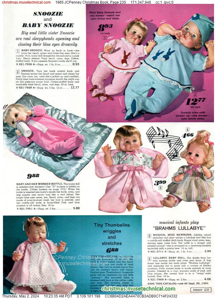 1965 JCPenney Christmas Book, Page 235