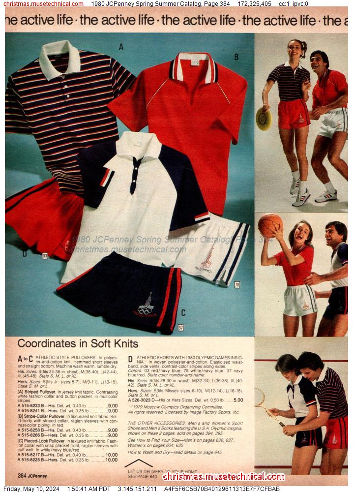 1980 JCPenney Spring Summer Catalog, Page 384