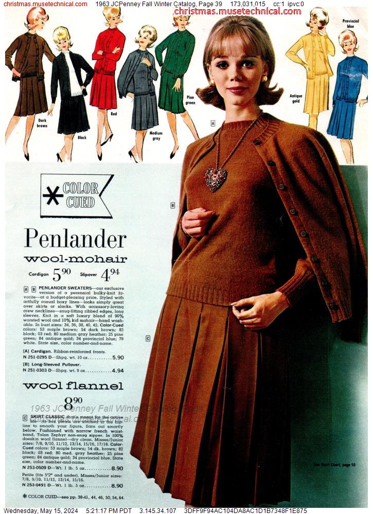 1963 JCPenney Fall Winter Catalog, Page 39