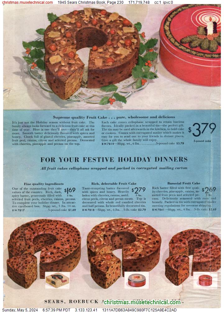 1945 Sears Christmas Book, Page 230