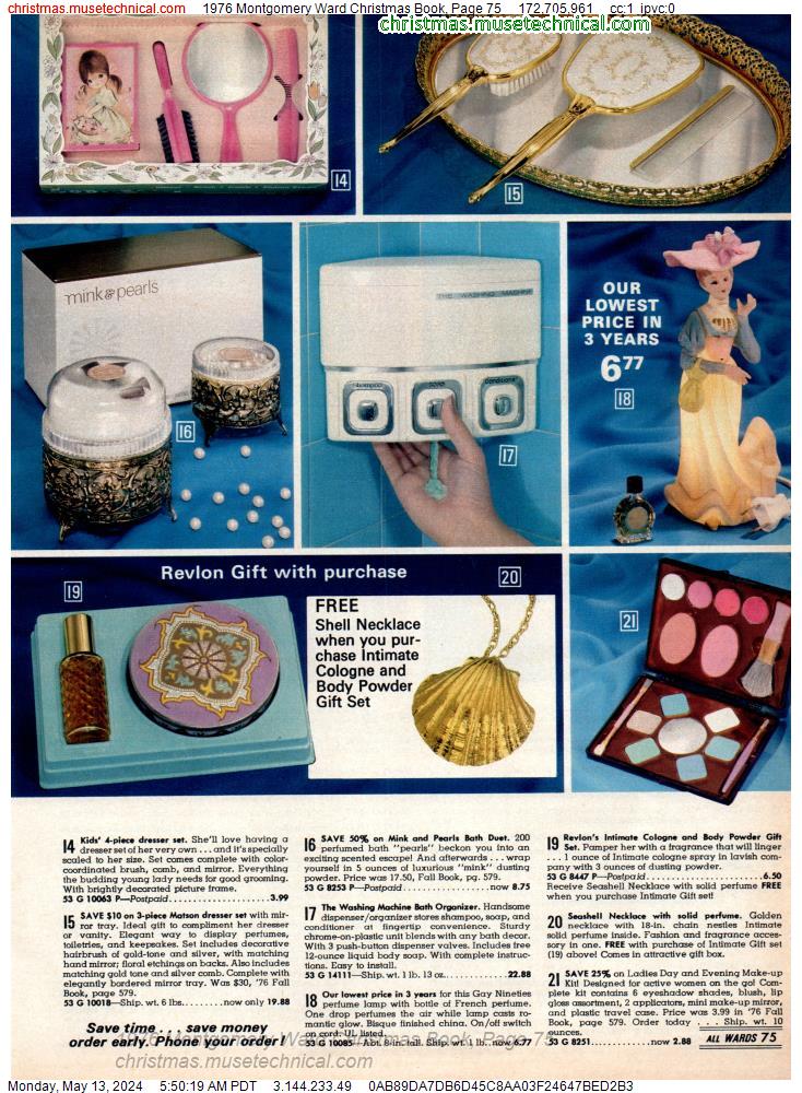 1976 Montgomery Ward Christmas Book, Page 75