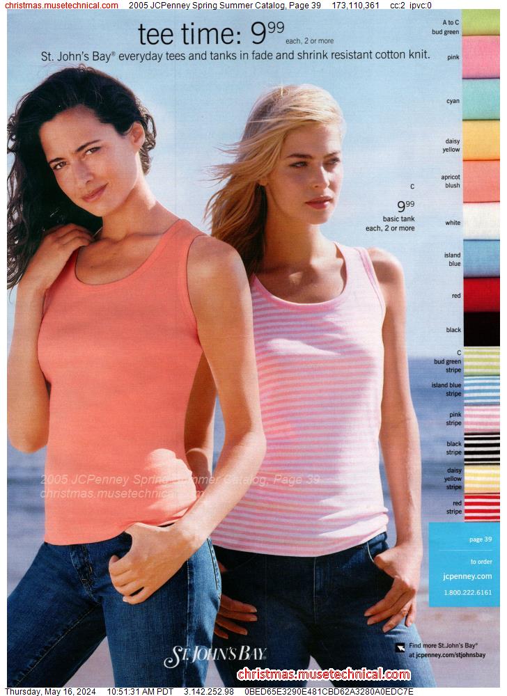 2005 JCPenney Spring Summer Catalog, Page 39