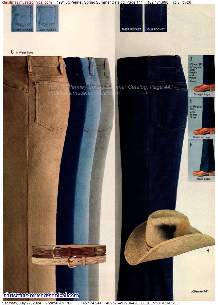 1981 JCPenney Spring Summer Catalog, Page 441