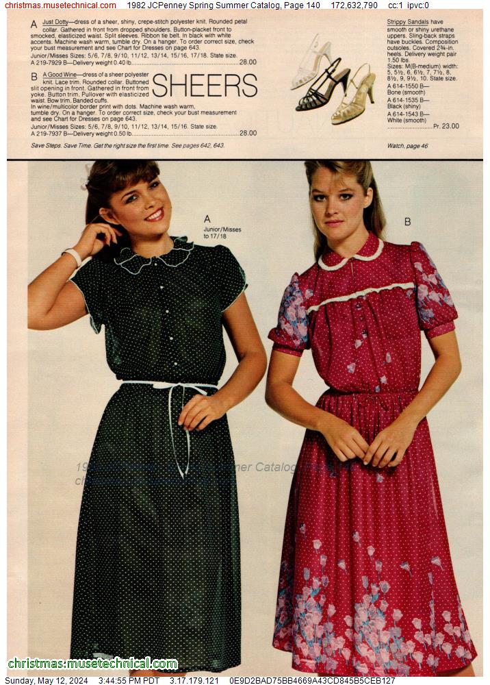1982 JCPenney Spring Summer Catalog, Page 140