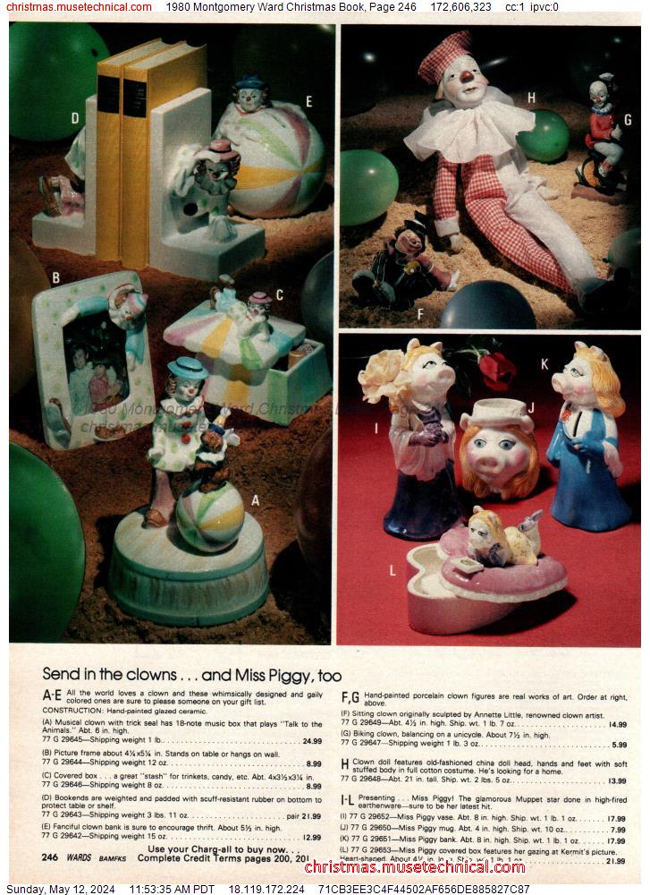 1980 Montgomery Ward Christmas Book, Page 246