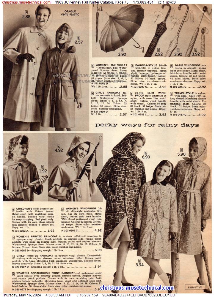 1963 JCPenney Fall Winter Catalog, Page 75