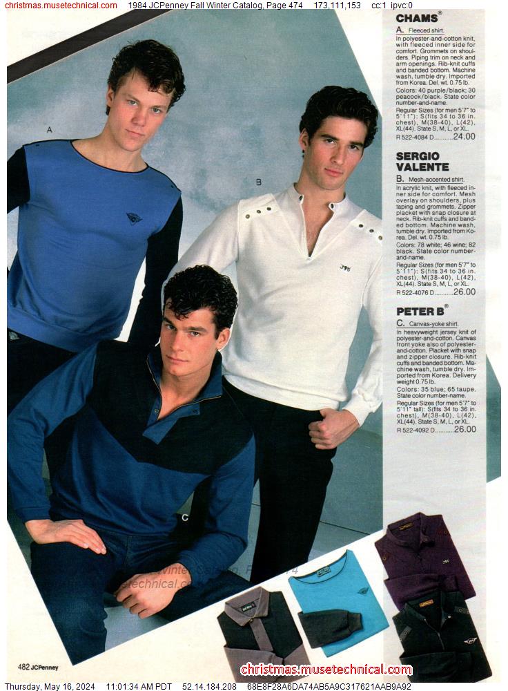 1984 JCPenney Fall Winter Catalog, Page 474