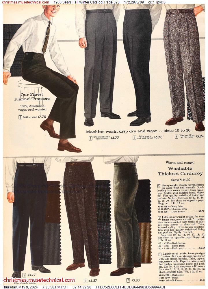 1960 Sears Fall Winter Catalog, Page 528
